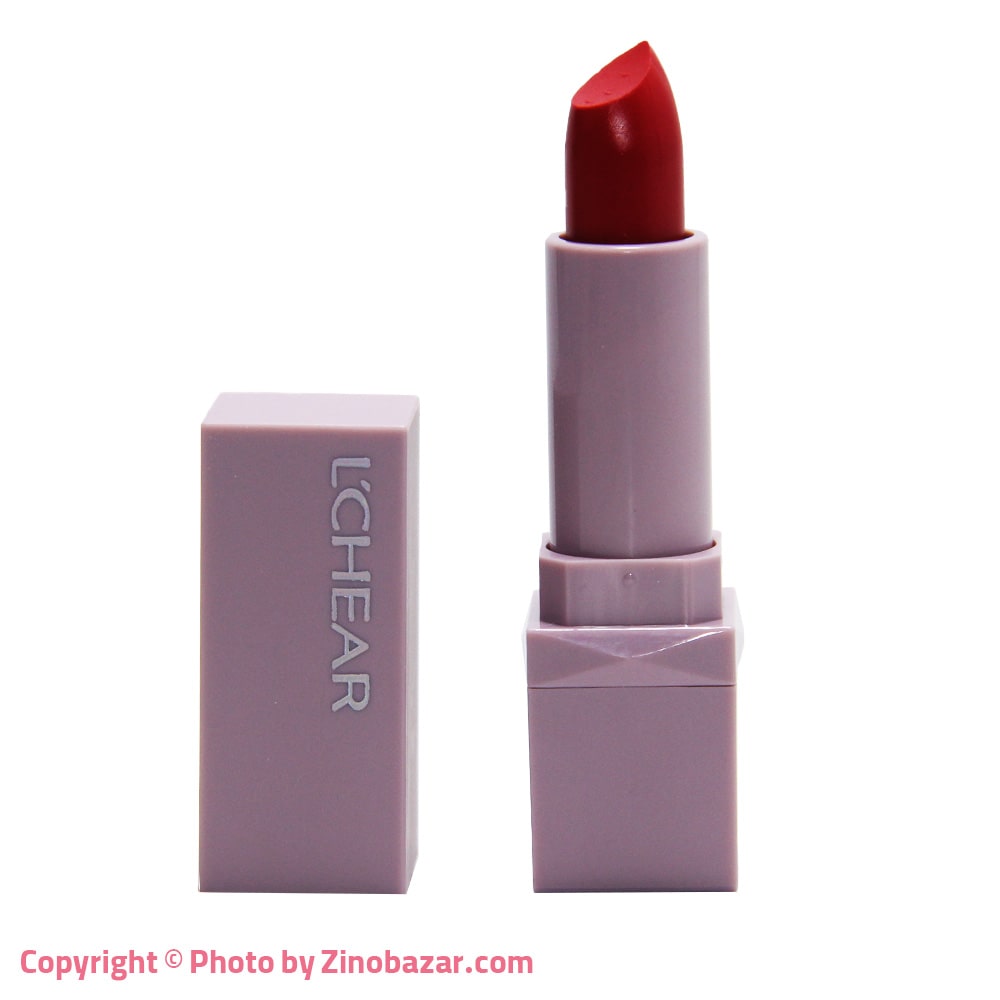 ماتیک رژ لب جامد لچر L'CHEAR Smooth Pure Lipstick - رنگ 01