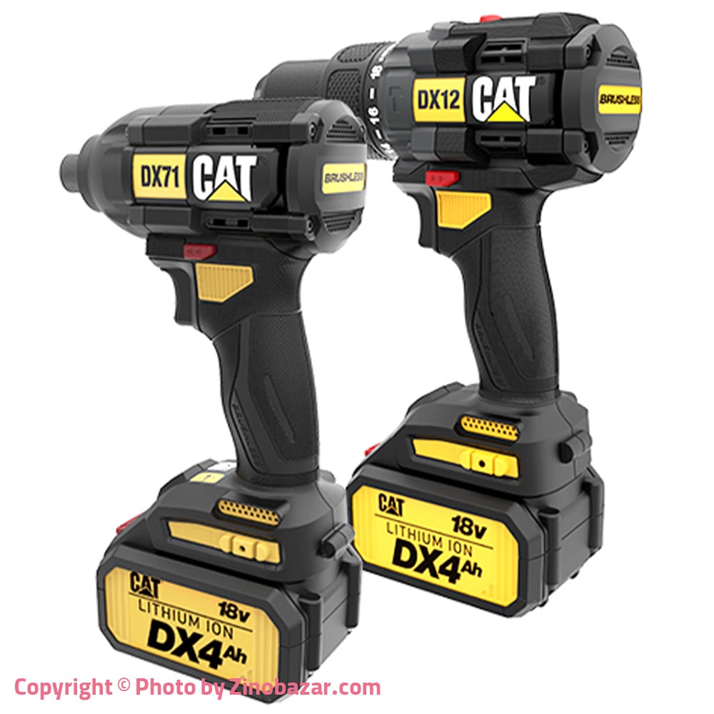 Caterpillar DX12K 18V 2in1 Combo Kit (Hammer Drill & Impact Driver)