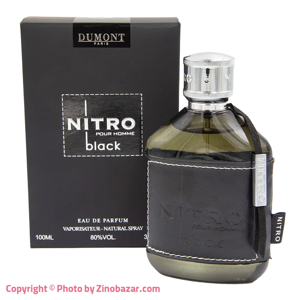Dumont Nitro Black EDP 100ml For Men Perfume