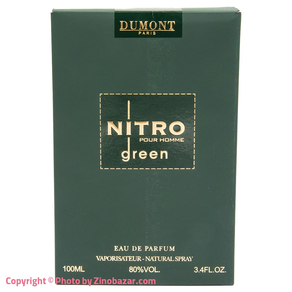 Dumont Nitro Green EDP 100ml For Men Perfume