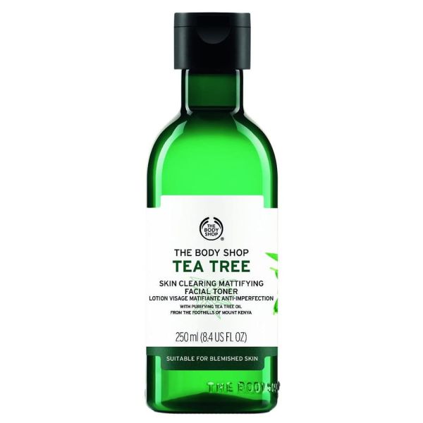 تونر شستشو تی تری بادی شاپ حاوی روغن درخت چای The Body Shop Tea Tree Skin Clearing Facial Wash