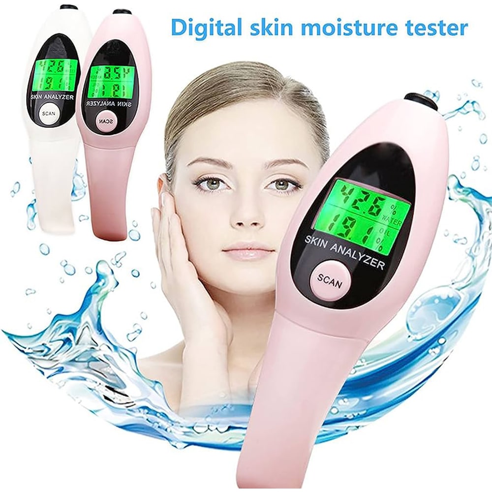 دستگاه رطوبت سنج پوست نیوفیس مدل SK-8 برای مصارف شخصی و سالنی - Newface Digital Skin Moisture Analyzer SK-8