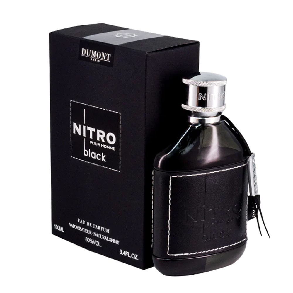 ادکلن نیترو مشکی 100 میلی لیتر دمونت - Dumont Nitro Black EDP 100ml For Men Perfume