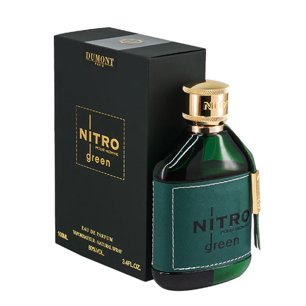 ادکلن مردانه نیترو سبز 100 میلی لیتر دمونت - Dumont Nitro Green EDP 100ml For Men Perfume