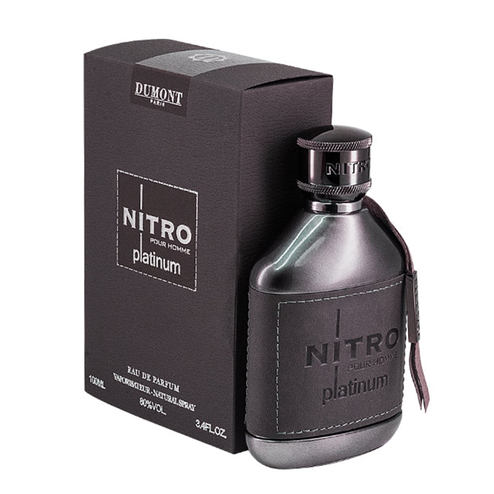ادکلن مردانه نیترو پلاتینیوم 100 میلی لیتر دمونت - Dumont Nitro Platinum EDP 100ml For Men Perfume