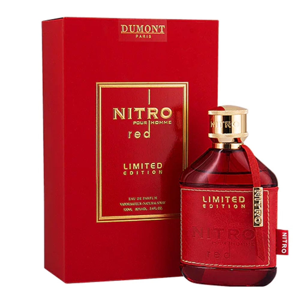 ادکلن مردانه نیترو قرمز لیمیتد ادیشن 100 میلی لیتر دمونت - Dumont Nitro Red Limited Edition EDP 100ml For Men Perfume